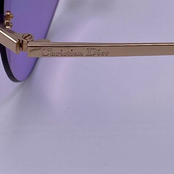 Dior Purple and Gold Sunglasses - Picture 2 of 5